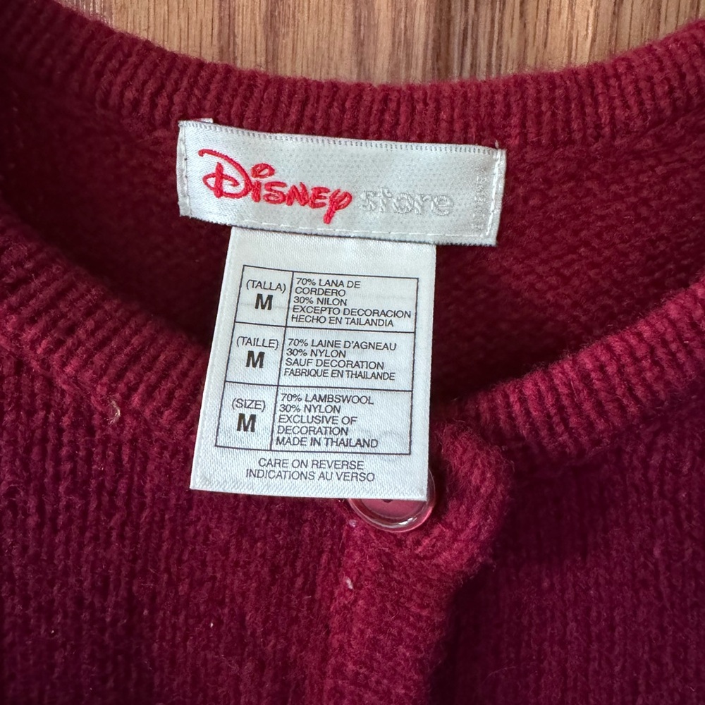 Vintage Disney Store Winnie the Pooh Christmas Cardigan - Picture 6 of 6